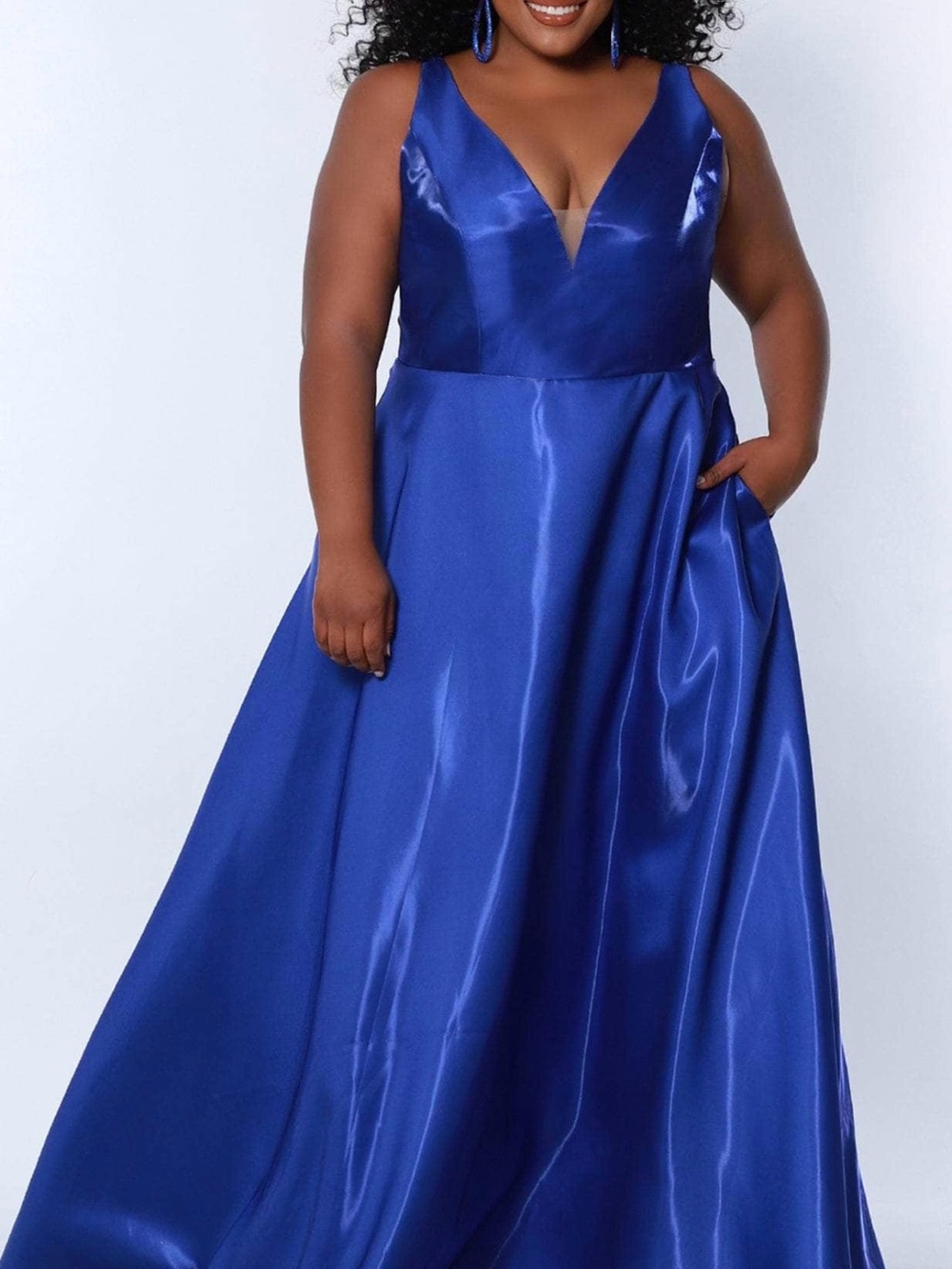Plus size gown